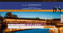 Desktop Screenshot of immo-zimmermann.com