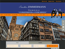 Tablet Screenshot of immo-zimmermann.com